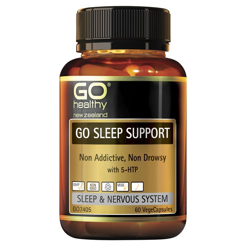 GO Healthy GO Sleep Support 60 Vege Capsules.