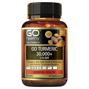 GO Healthy GO Turmeric 30,000 1-A-Day.