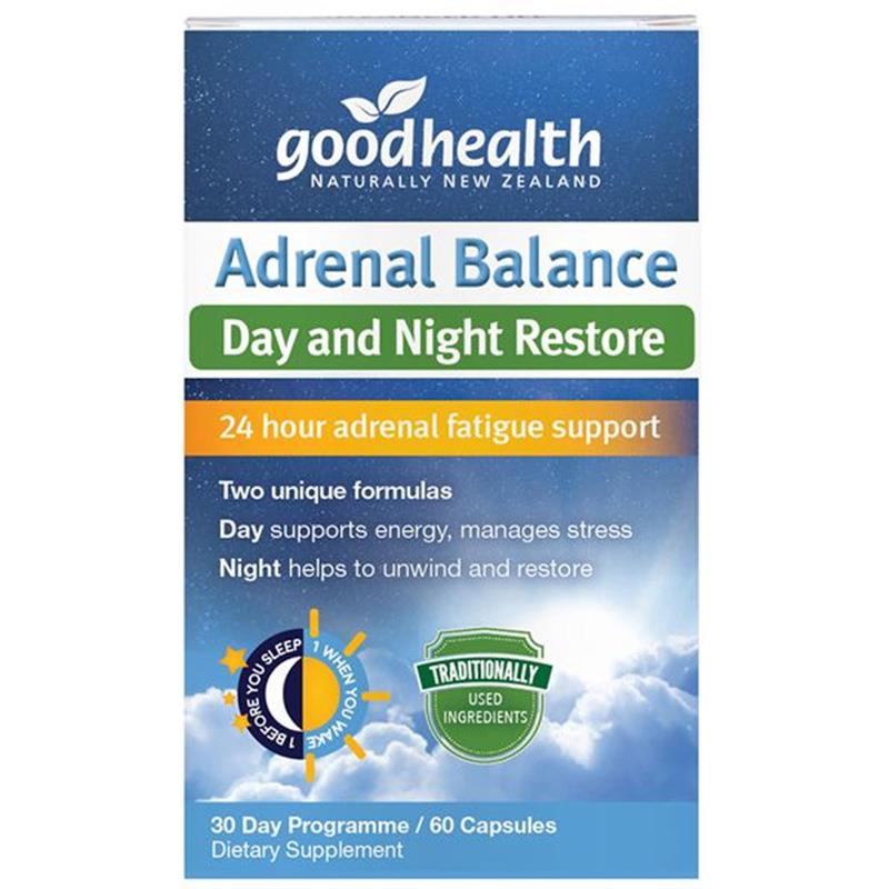 Good Health Adrenal Balance 60 Capsules.