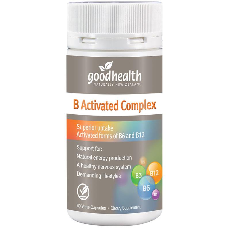 Good Health B Activated Complex 60 Capsules.