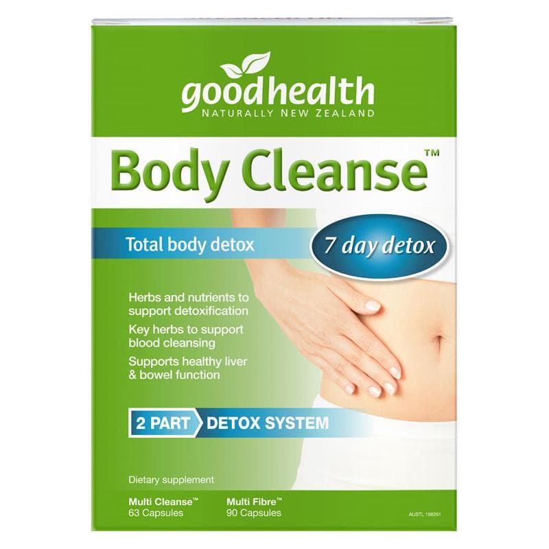 Good Health Body Cleanse Kit 63/90 Capsules.