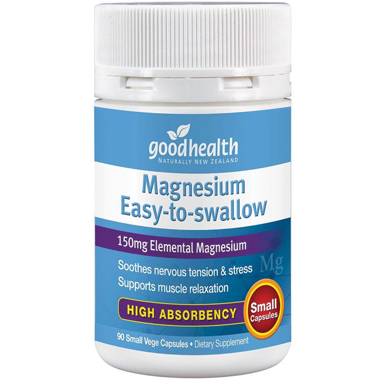 Good Health Magnesium Easy to Swallow 90 Capsules.