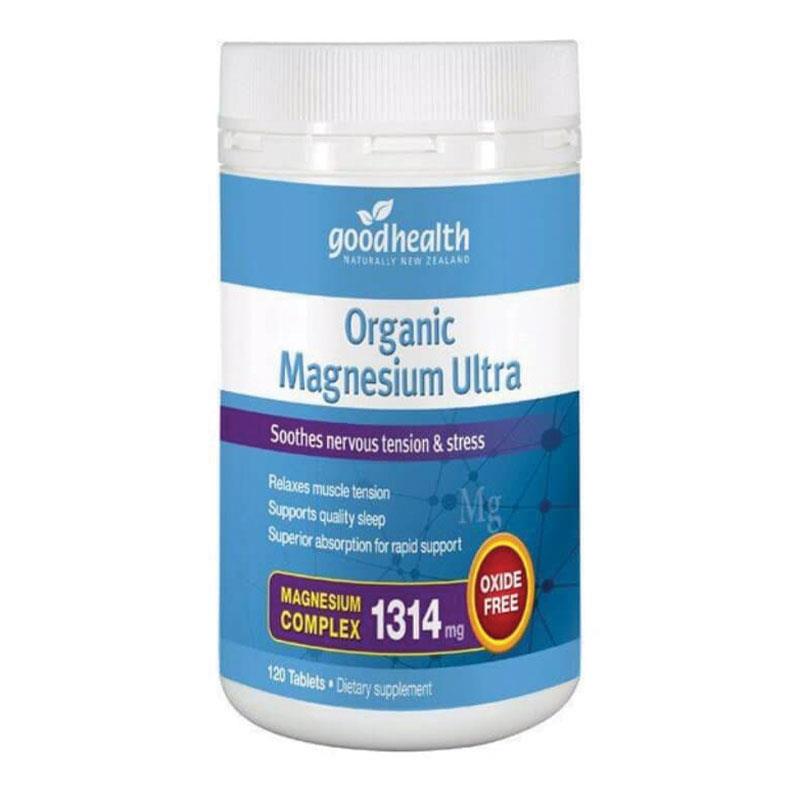 Good Health Magnesium Ultra 120 Capsules.