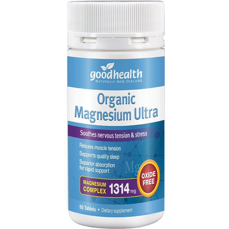 Good Health Magnesium Ultra 60 Tablets.