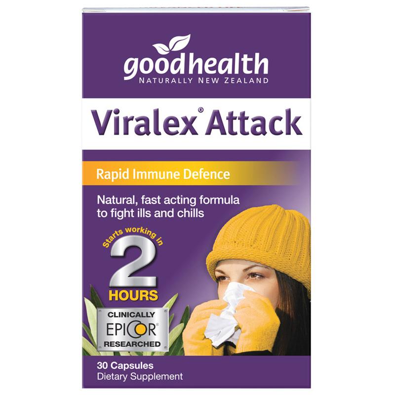 Good Health Viralex Attack 30 Capsules.