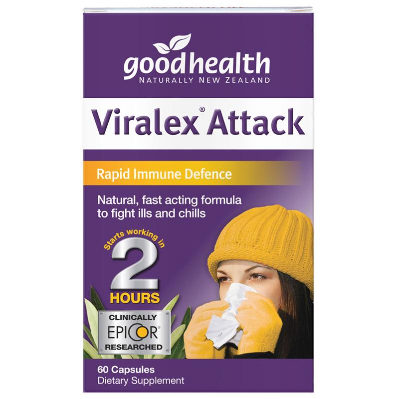 Good Health Viralex Attack 60 Capsules.