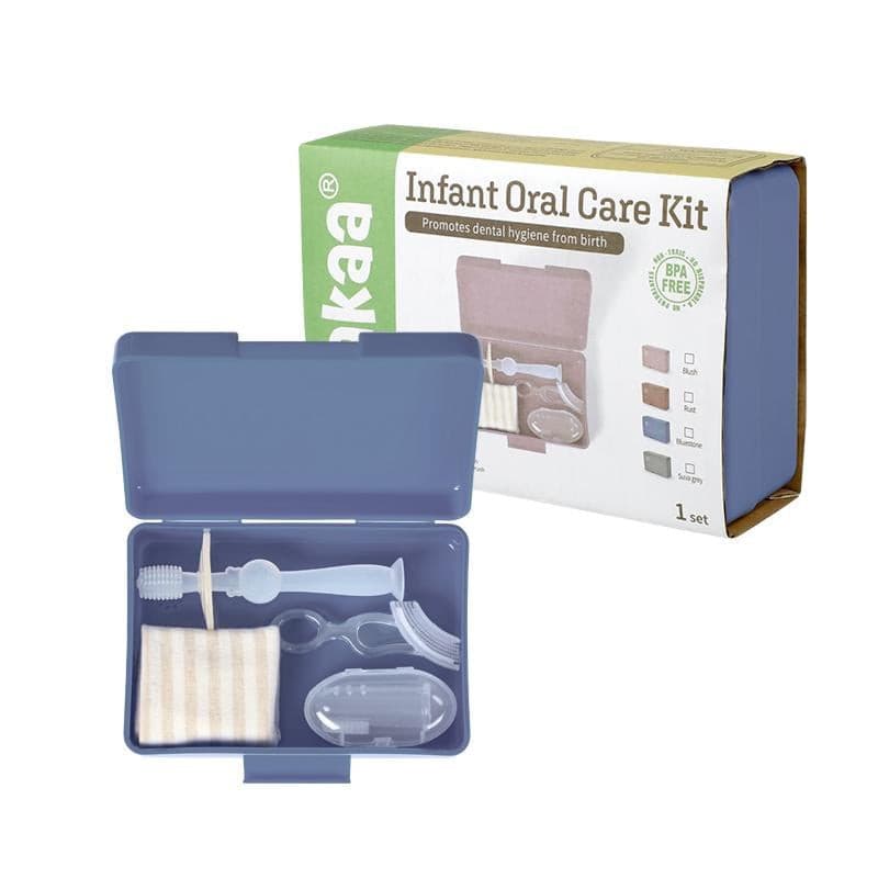 Haakaa Kids Oral Care Set - Bluestone.