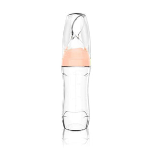 Haakaa Silicone Baby Food Dispensing Spoon -Nude.