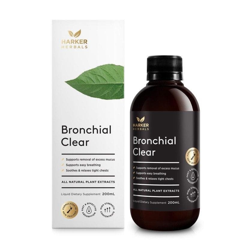 Harker Herbals Be Well Bronchial Clear 200ml.