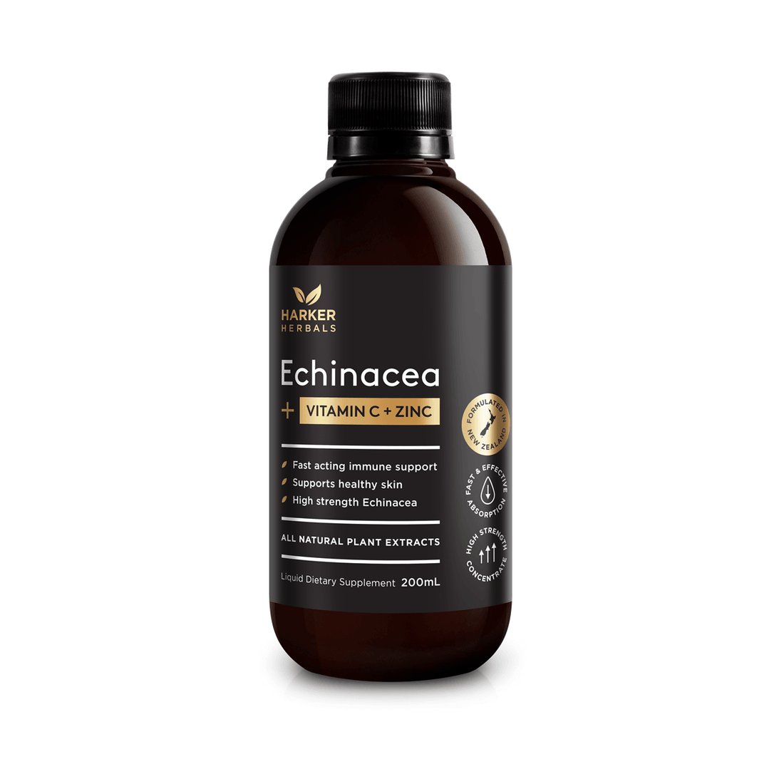 Harker Herbals Vitamin C + Echinacea + Zinc, image 3