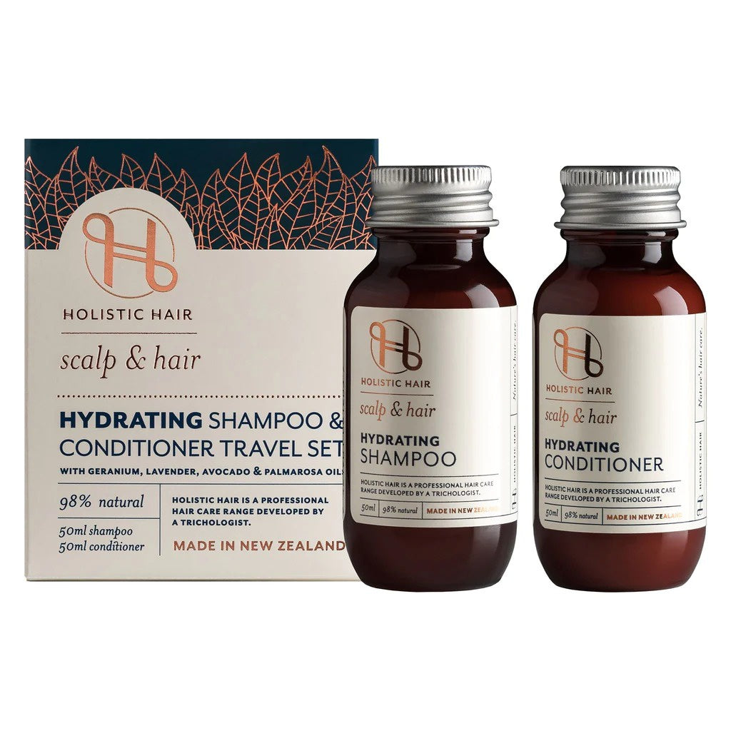 Holistic Hair Hydrating Travel Set - Hydrating Shampoo 50mlx1 + Hydrating Conditioner 50mlx1