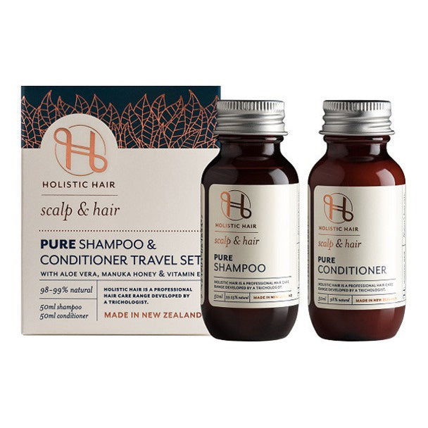 Holistic Hair Pure Travel Set - Pure Shampoo 50mlx1 + Pure Conditioner 50mlx1