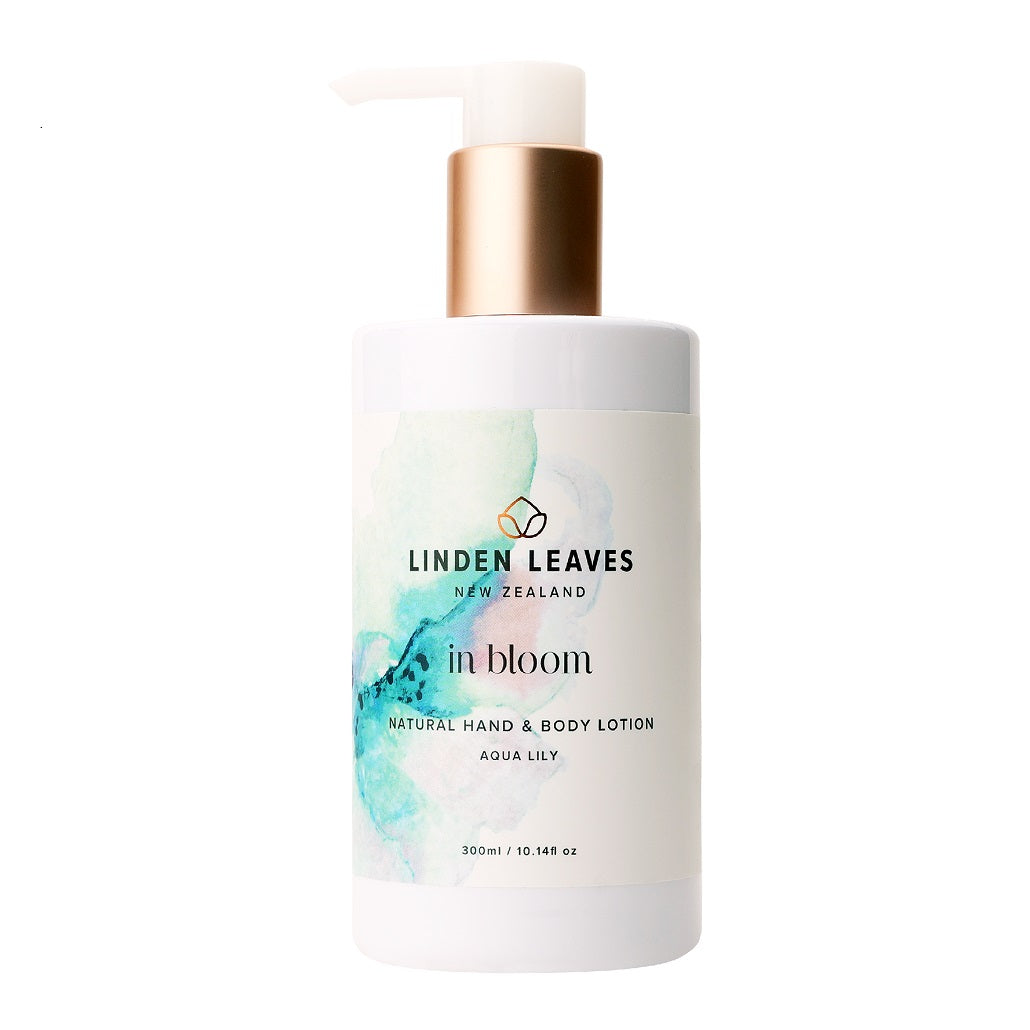 Linden Leaves In Bloom Aqua Lily Hand And Body Lotion - 300ml.