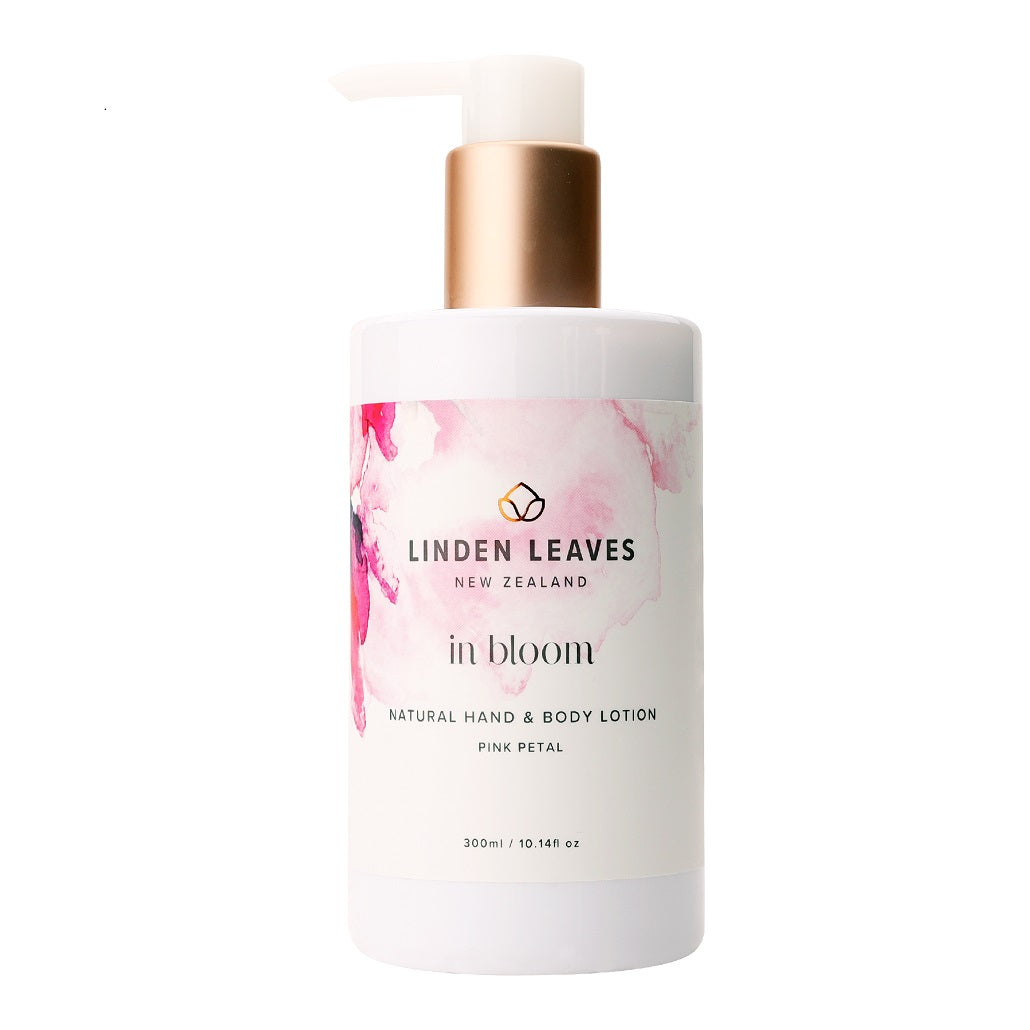 Linden Leaves Pink Petal Hand & Body Lotion - 300ml.