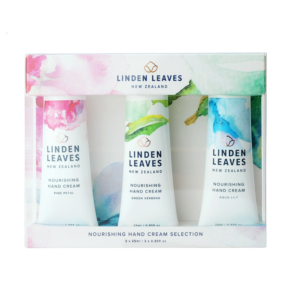 Linden Leaves In Bloom Hand Cream Selection.