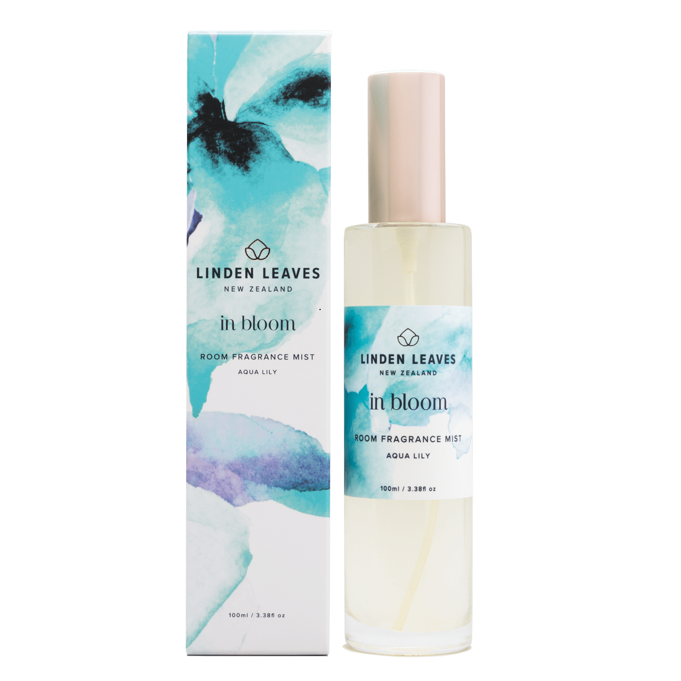 Linden Leaves In Bloom Room Fragrance Mist Aqua Lily 100ml.