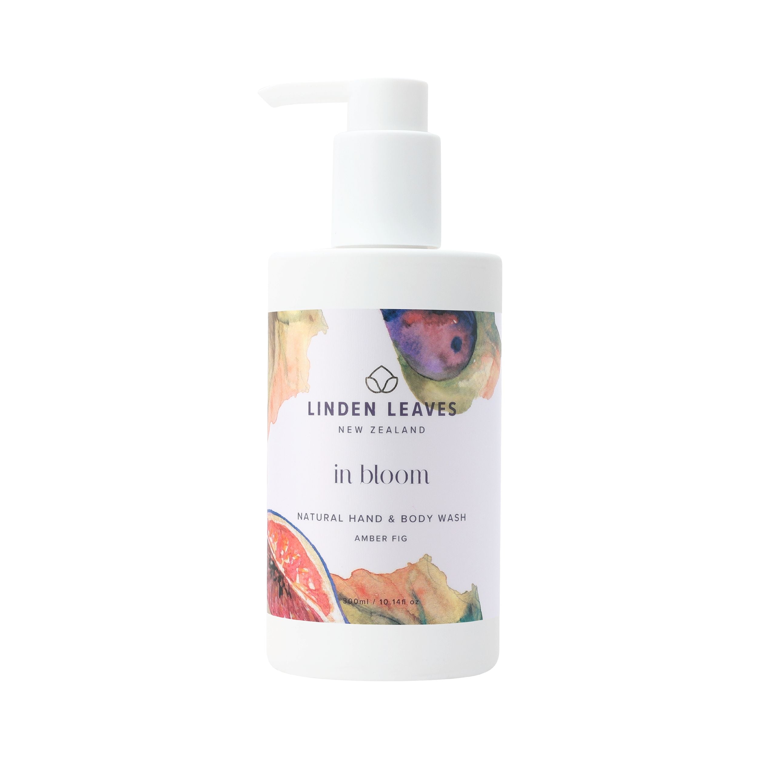 Linden Leaves Amber Fig Hand & Body Wash - 300ml.