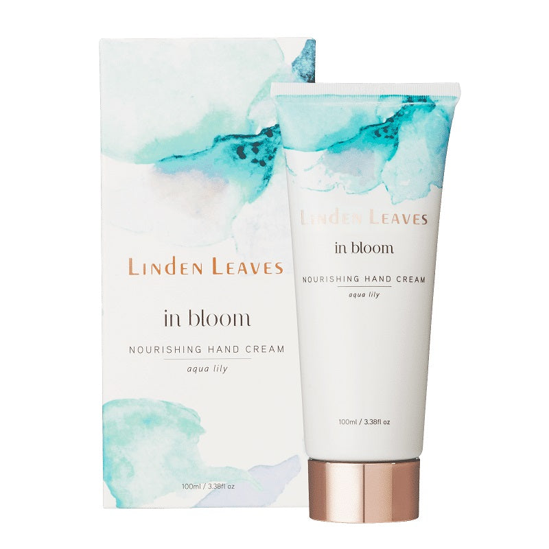 Linden Leaves Aqua Lily Nourishing Hand Cream - 100ml.