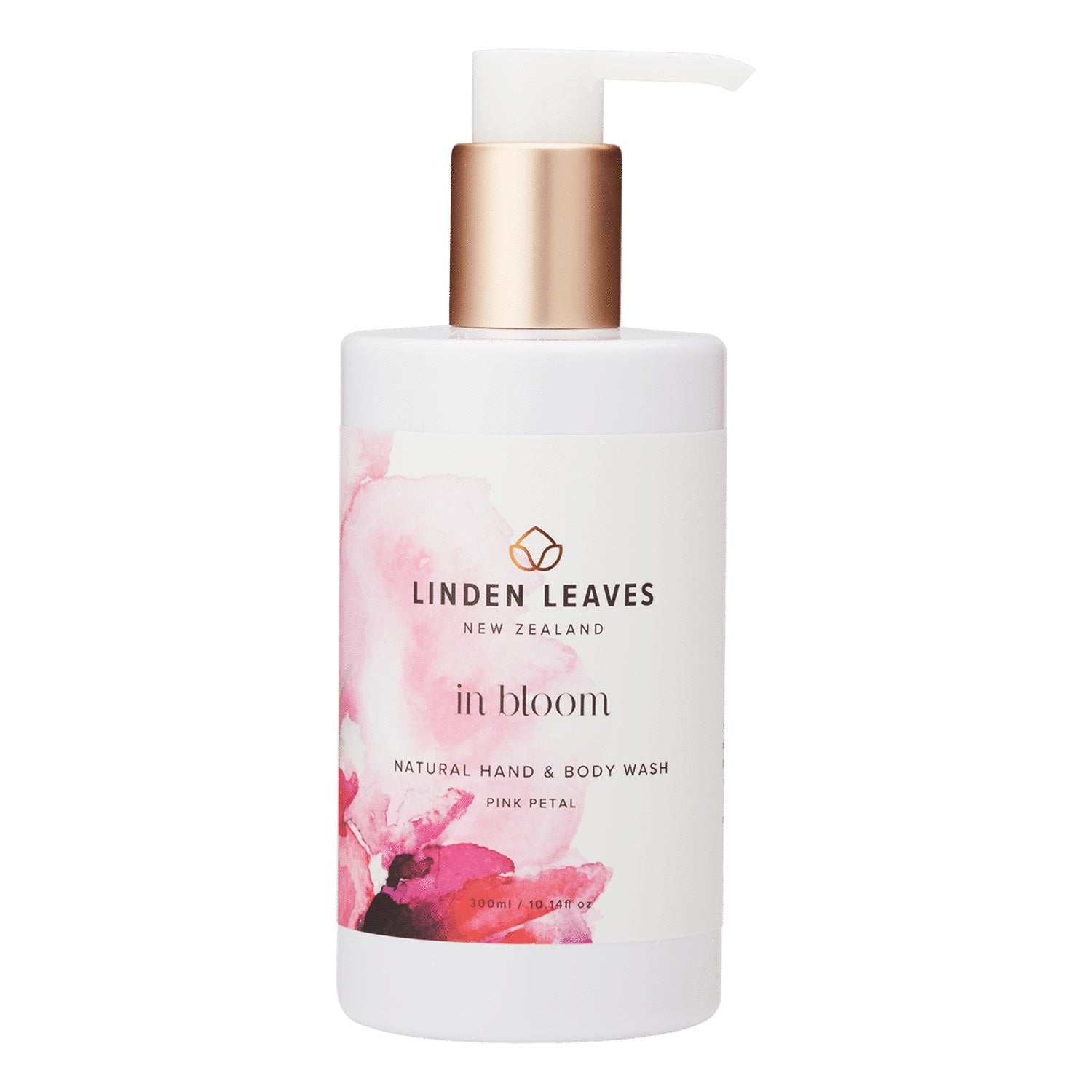 Linden Leaves In Bloom Pink Petal Hand & Body Wash - 300ml.