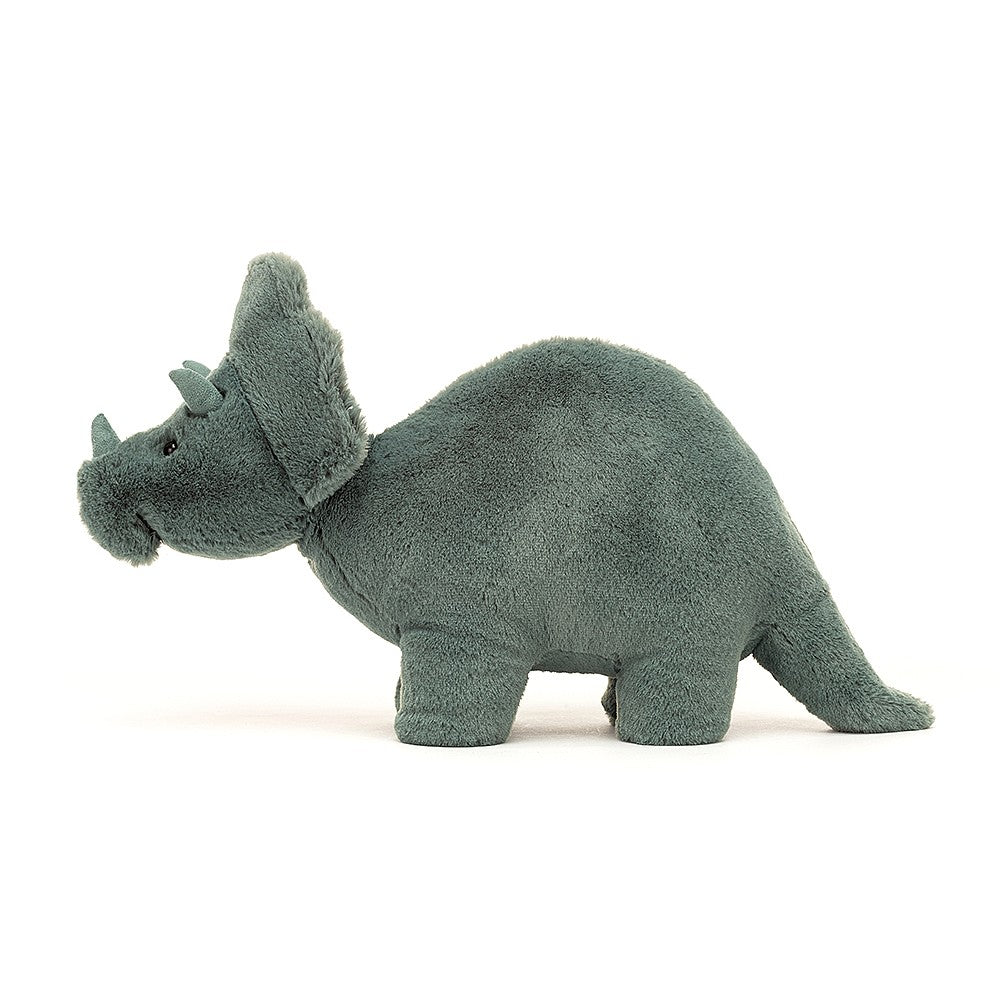 Jellycat Fossilly Triceratops Medium - H17 X W11 CM.