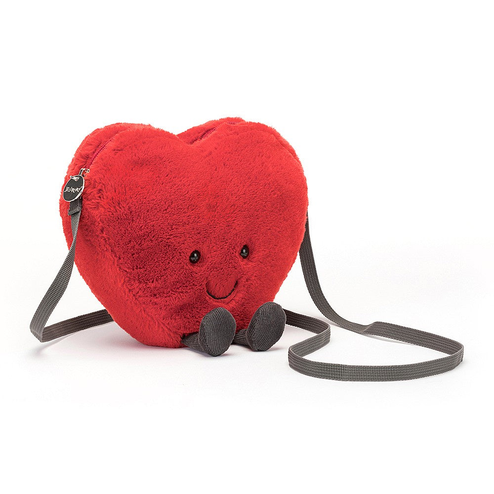 Jellycat Amuseable Heart Bag One Size - H17 X W18 CM Plush Toys OCARE NZ