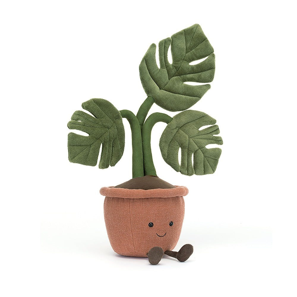 Jellycat Amuseable Monstera Plant One Size - H43 X W15 CM