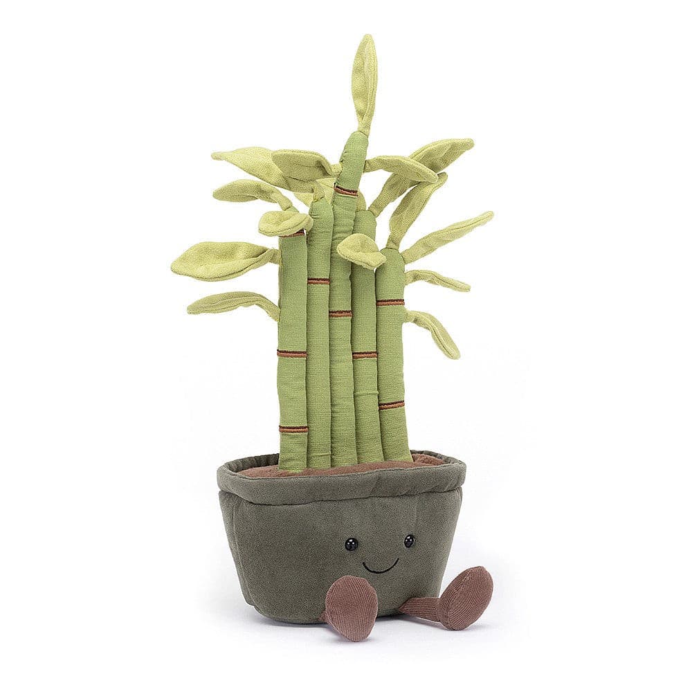 Jellycat Amuseable Potted Bamboo One Size - H30 X W13 CM.