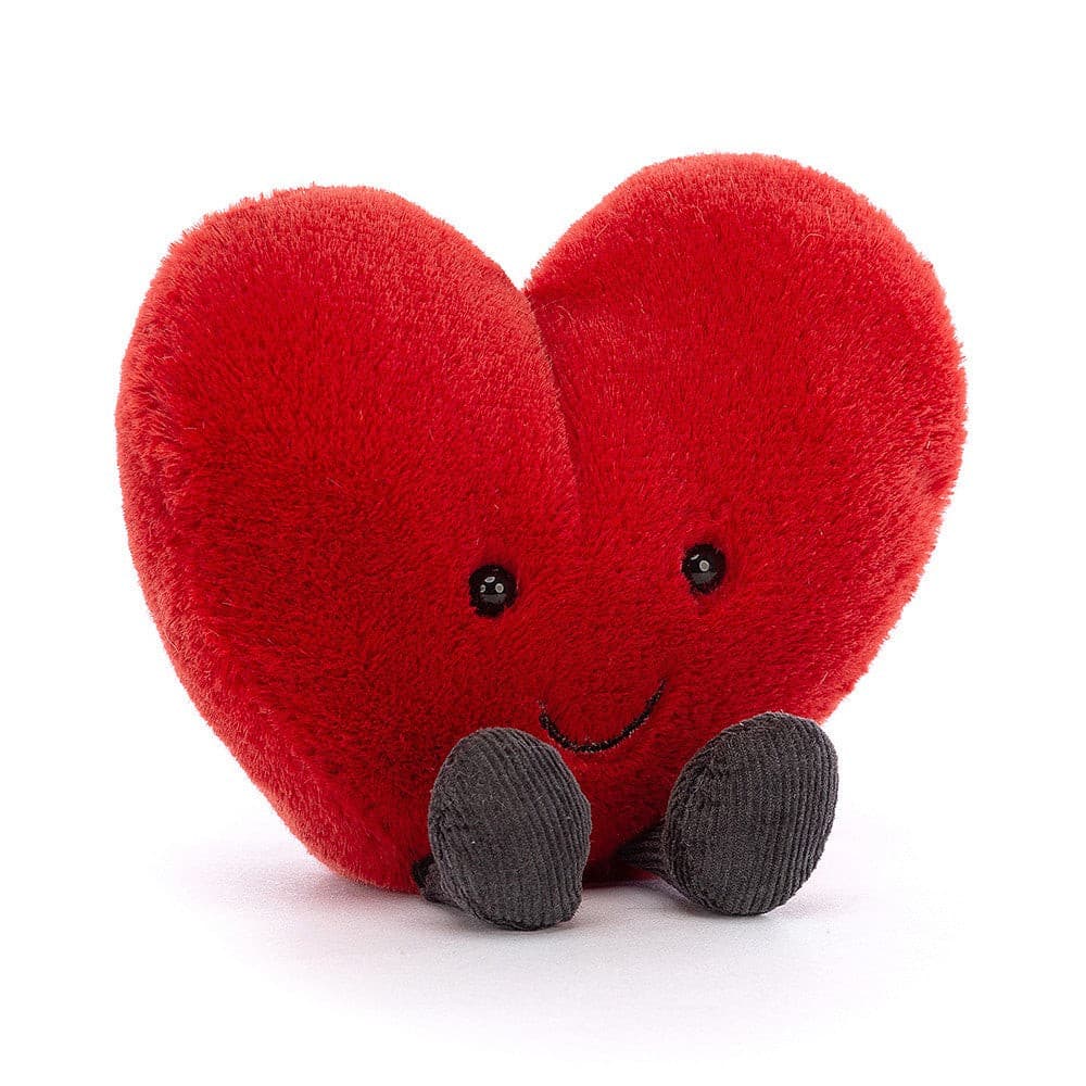 Jellycat Amuseable Red Heart Small - H11 X W12 CM.