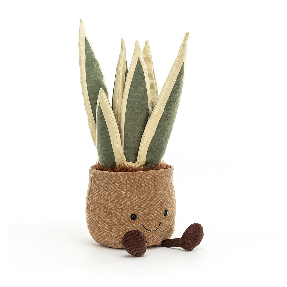 Jellycat Amuseable Snake Plant One Size - H38 X W16 CM, Plush Toys, OCARE NZ