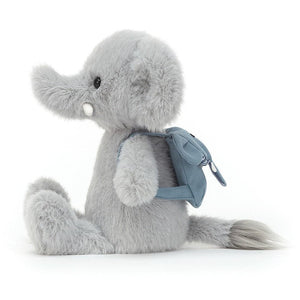 Jellycat Backpack Elephant One Size - H22 X W10 CM.