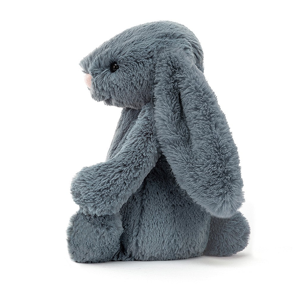 Jellycat Bashful Dusky Blue Bunny Medium - H31 X W12 CM.