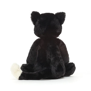 Jellycat Bashful Black Kitten Medium - H31 X W12 CM.