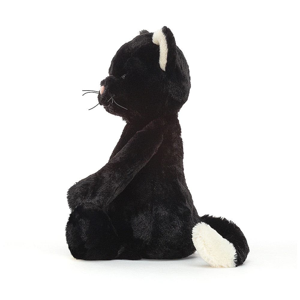 Jellycat Bashful Black Kitten Medium - H31 X W12 CM.