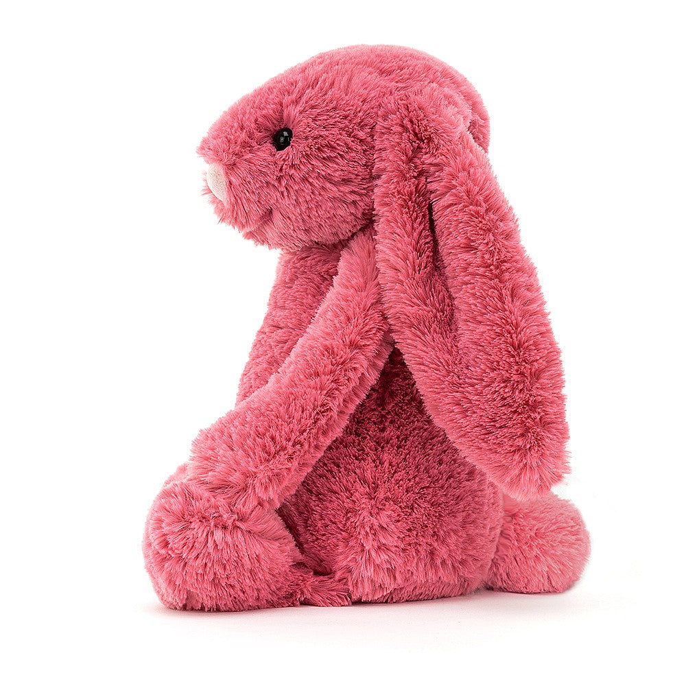 Jellycat Bashful Cerise Bunny Medium - H31 X W12 CM, Plush Toys, OCARE NZ