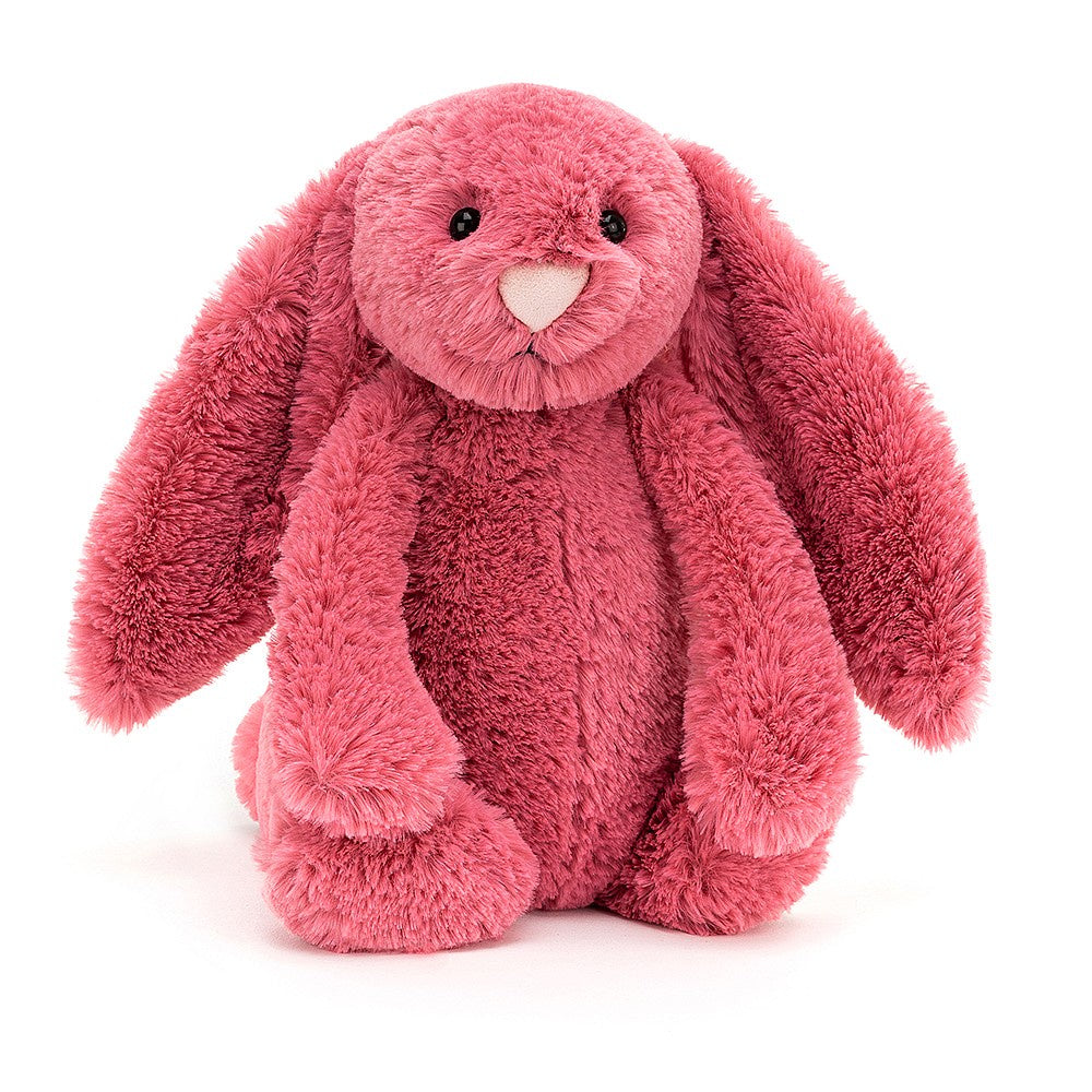 Jellycat Bashful Cerise Bunny Medium - H31 X W12 CM, Plush Toys, OCARE NZ