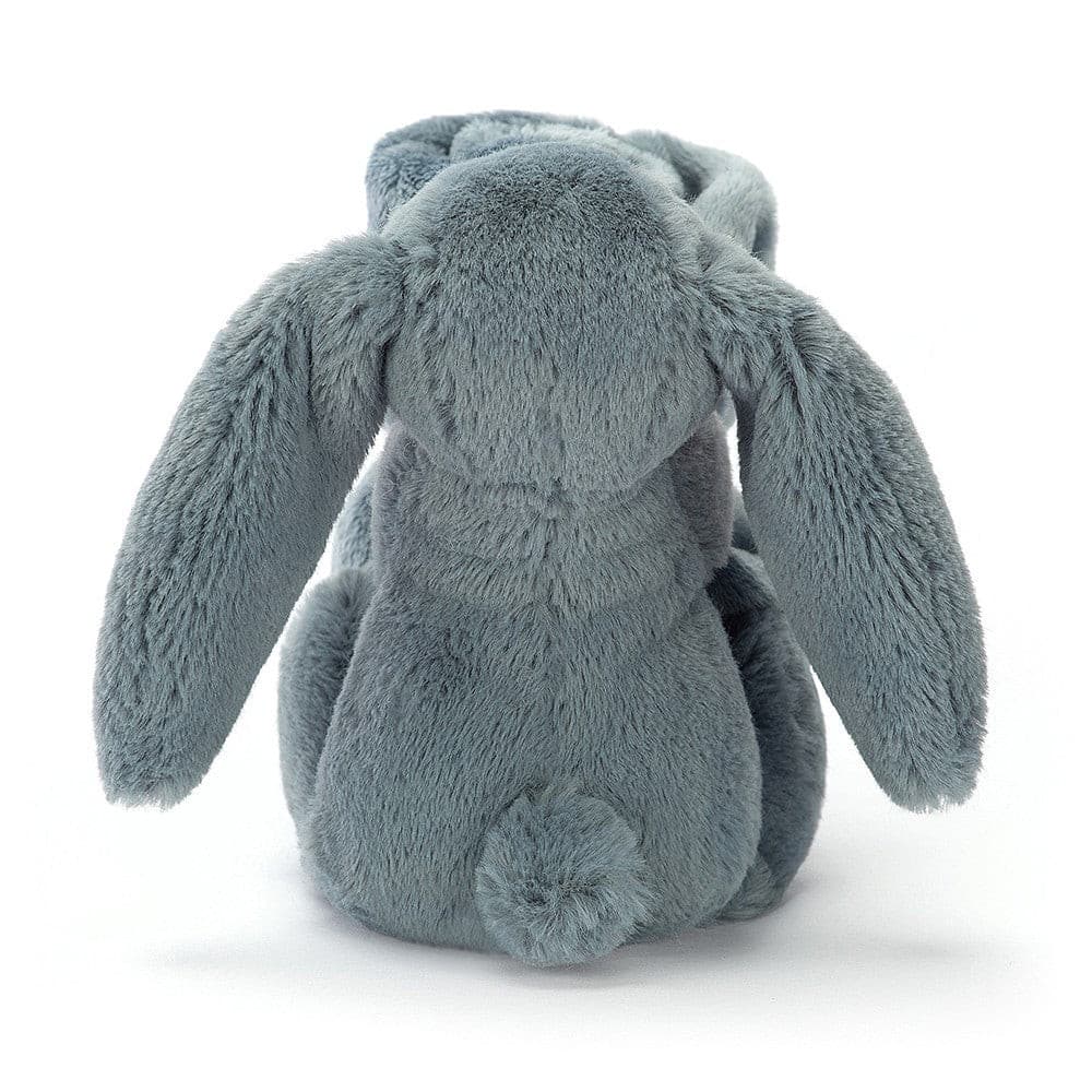 Jellycat Bashful Dusky Blue Bunny Soother One Size - H34 X W34 CM.