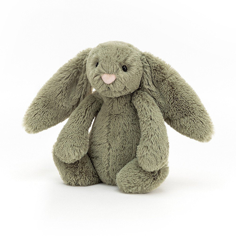 Jellycat Bashful Fern Bunny Small - H18 X W9 CM.