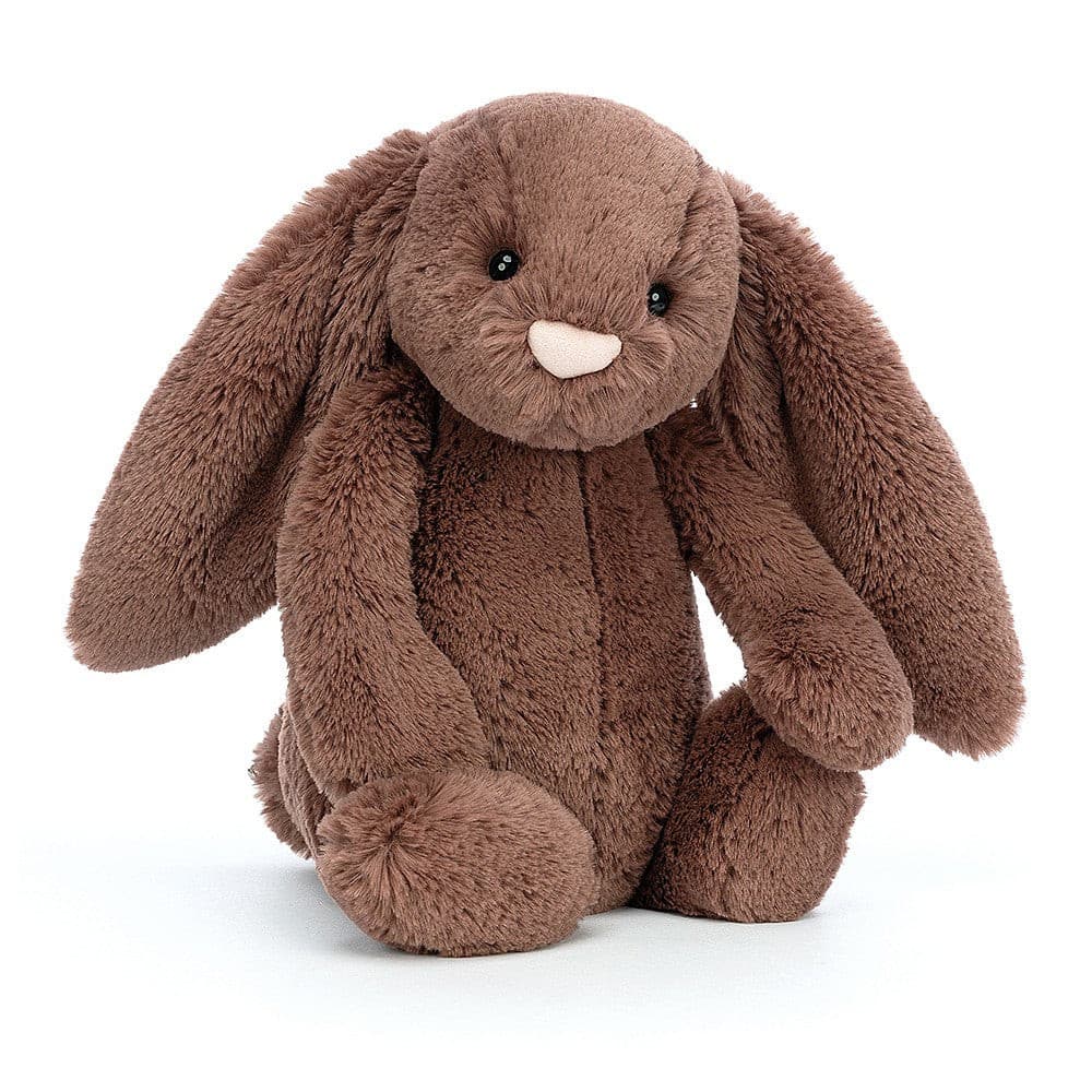 Jellycat Bashful Fudge Bunny Medium - H31 X W12 CM.