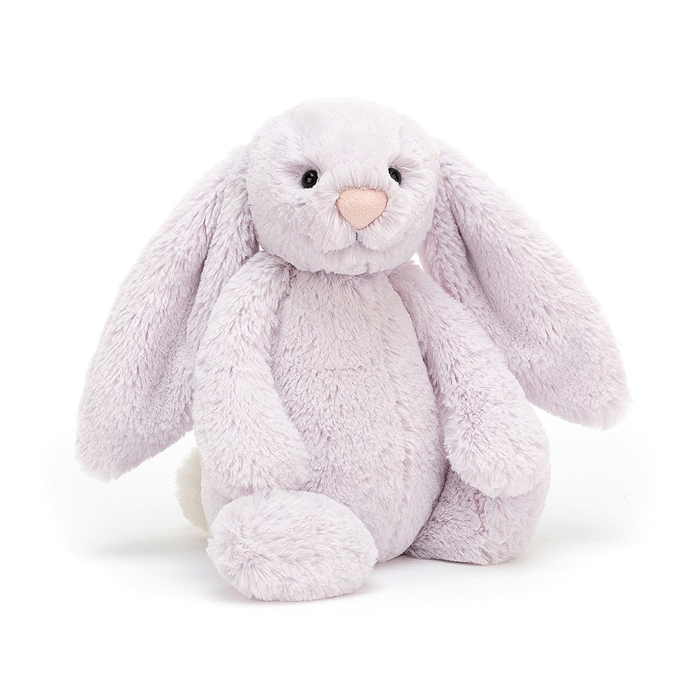 Jellycat Bashful Lavender Bunny Medium - H31 X W12 CM.