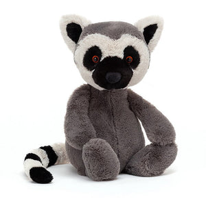 Jellycat Bashful Lemur Medium - H31 X W12 CM.