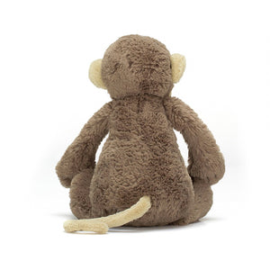 Jellycat Bashful Monkey Medium - H31 X W12 CM.