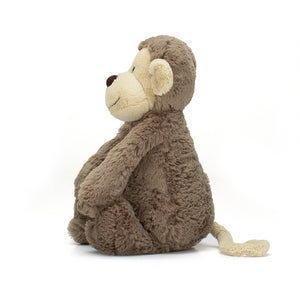 Jellycat Bashful Monkey Medium - H31 X W12 CM.