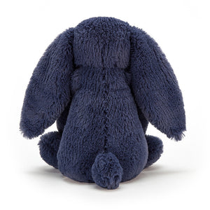 Jellycat Bashful Navy Bunny Small - H18 X W9 CM.