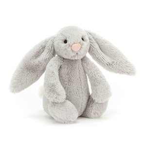 Jellycat Bashful Silver Bunny Small - H18 X W9 CM.