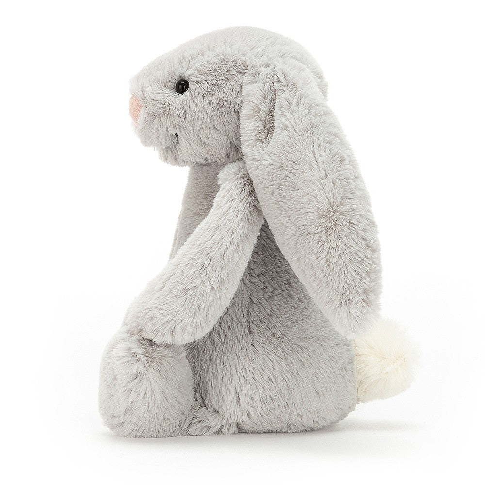 Jellycat Bashful Silver Bunny Small - H18 X W9 CM.