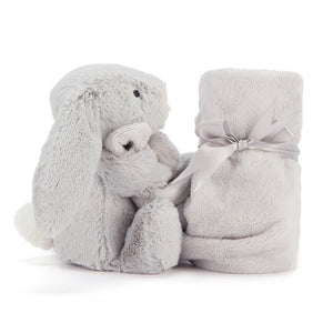 Jellycat Bashful Silver Bunny Soother One Size - H34 X W34 CM.