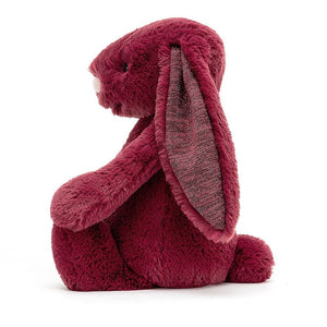 Jellycat Bashful Sparkly Cassis Bunny Medium - H31 X W12 CM.