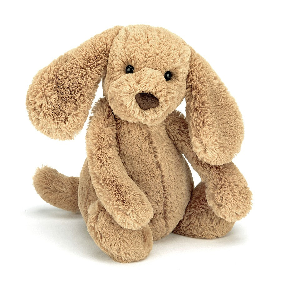 Jellycat Bashful Toffee Puppy Medium - H31 X W12 CM.