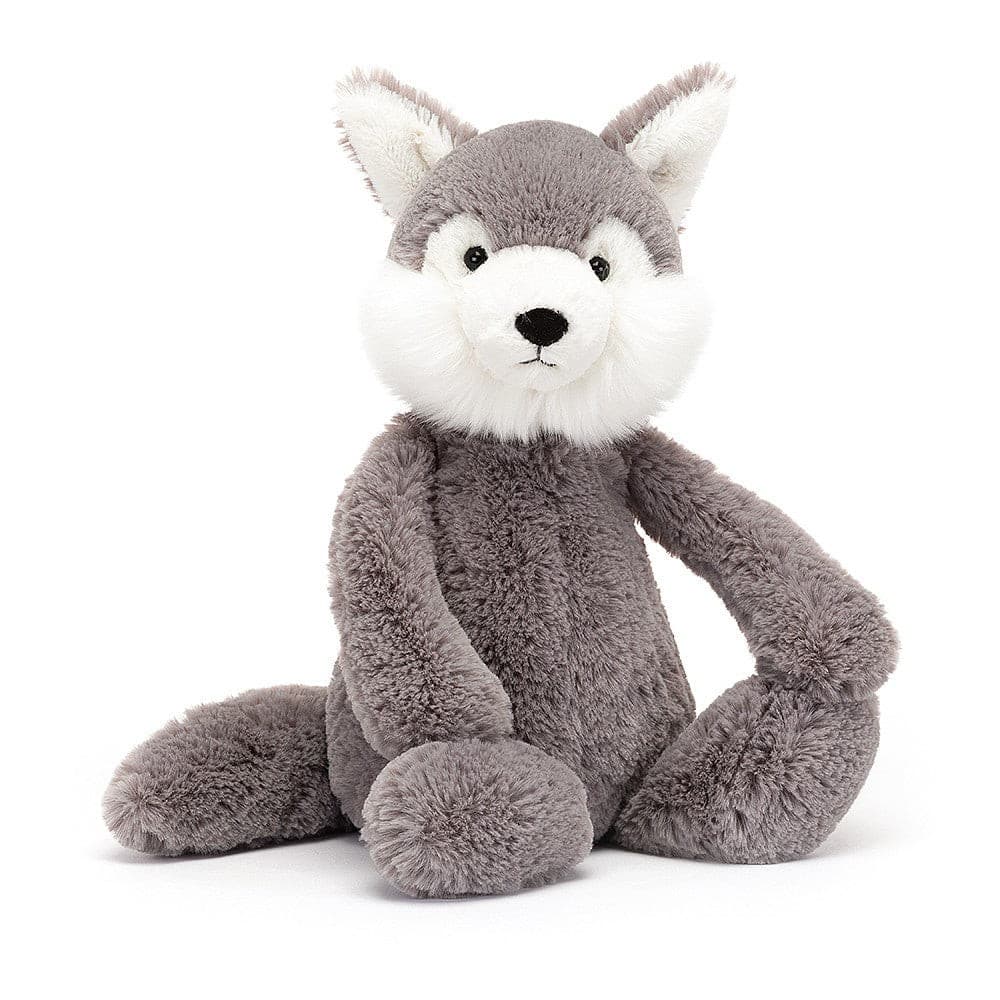 Jellycat Bashful Wolf Medium - H31 X W12 CM.