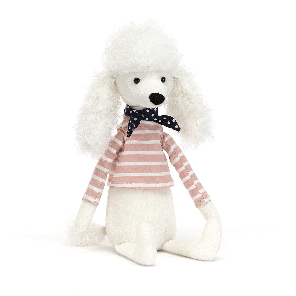 Jellycat Beatnik Buddy Poodle: A fun plush poodle toy with a retro-inspired design.